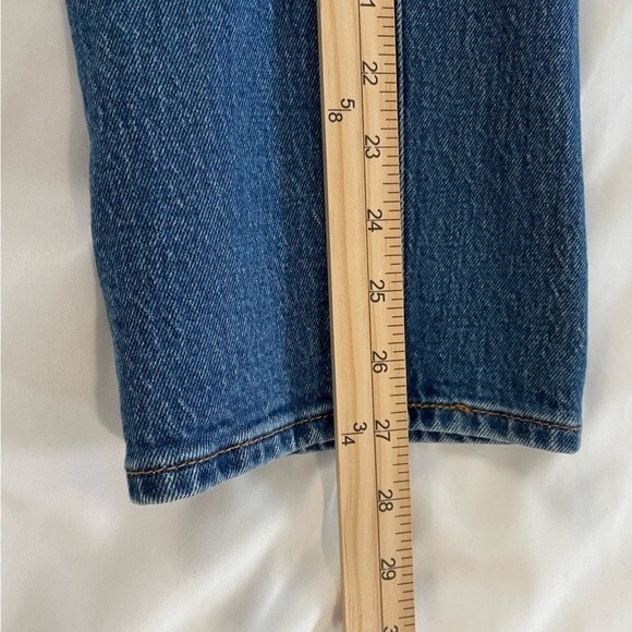 Levi's Premium Wedgie Straight Jeans Size 32 Button Fly - Picture 7 of 7